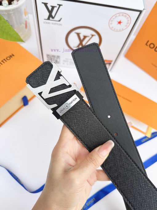 Belt LV Louis ️The waist belt is made of 100% cowhide, ensuring that the genuine leather is j8qayyl7 - Image 6