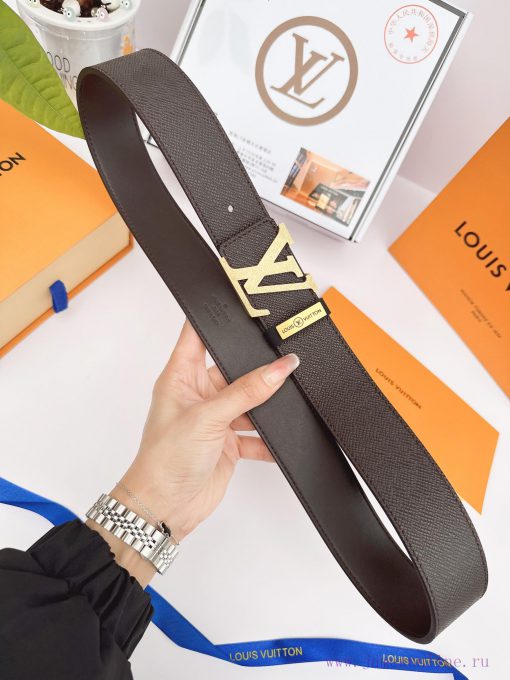 Belt LV Louis ️The waist belt is made of 100% cowhide, ensuring that the genuine leather is rtbjulal - Image 9