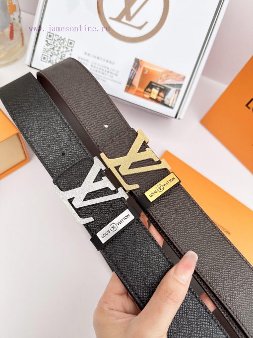 Belt LV Louis ️The waist belt is made of 100% cowhide, ensuring that the genuine leather is j8qayyl7 - Image 10