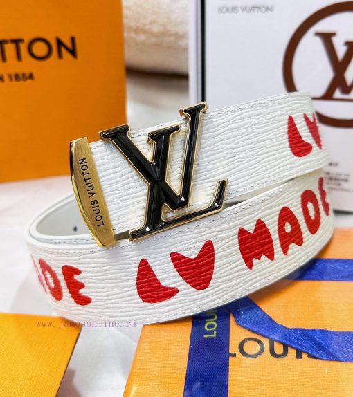 Belt LV Louis Vuitton's top tier replicaThe waistband is made of 100% cowhide, ensuring a do ttwf3nnt