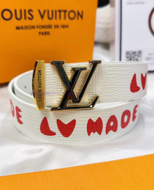 Belt LV Louis Vuitton's top tier replicaThe waistband is made of 100% cowhide, ensuring a do ttwf3nnt - Image 6