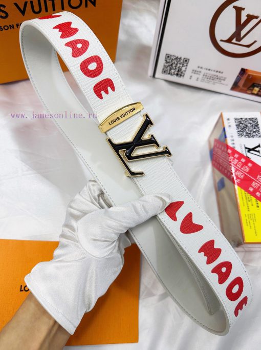 Belt LV Louis Vuitton's top tier replicaThe waistband is made of 100% cowhide, ensuring a do ttwf3nnt - Image 8