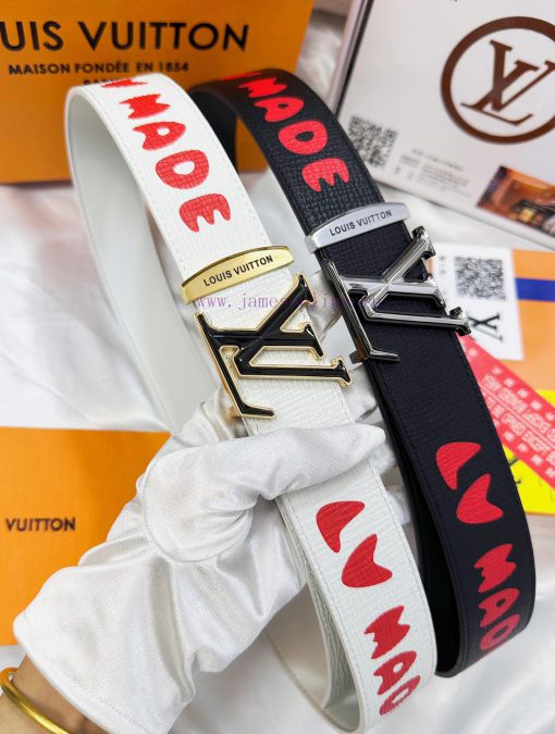 Belt LV Louis Vuitton's top tier replicaThe waistband is made of 100% cowhide, ensuring a do ttwf3nnt - Image 10