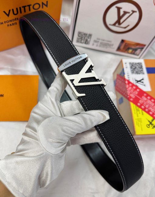 Belt LV Louis Vuitton's top tier replicaThe waistband is made of 100% cowhide, ensuring a ma e3o895iq - Image 4