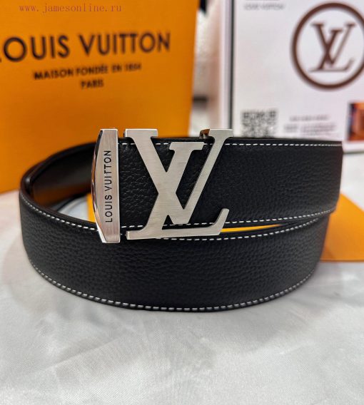 Belt LV Louis Vuitton's top tier replicaThe waistband is made of 100% cowhide, ensuring a ma e3o895iq - Image 5