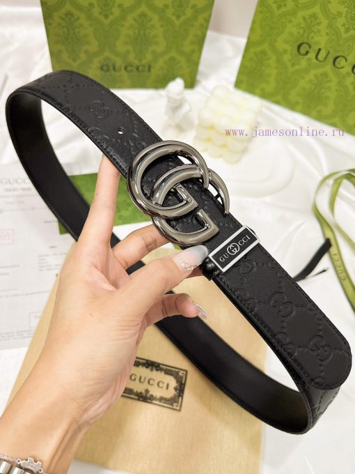 Belt Gucci Gucci️The waistband is made of 100% cowhide, ensuring genuine leather. The 24k gl 4x9uzbeu - Image 4
