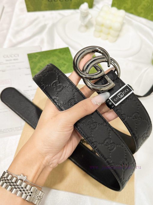 Belt Gucci Gucci️The waistband is made of 100% cowhide, ensuring genuine leather. The 24k gl 4x9uzbeu - Image 7