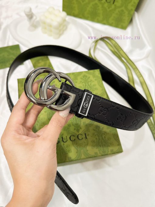 Belt Gucci Gucci️The waistband is made of 100% cowhide, ensuring genuine leather. The 24k gl 4x9uzbeu - Image 8