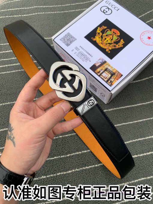 Belt Gucci Gucci automatic buckleThe waistband is made of 100% cowhide, ensuring the same qu 77aj9opk