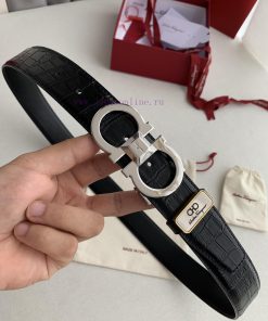 Ferragamo ️Hanging buckle, original new buckle head, photographed in real life, top layer co f73mgkhq