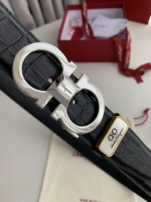 Ferragamo ️Hanging buckle, original new buckle head, photographed in real life, top layer co f73mgkhq - Image 3