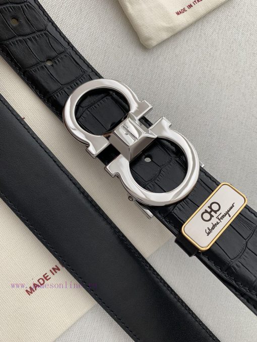 Ferragamo ️Hanging buckle, original new buckle head, photographed in real life, top layer co f73mgkhq - Image 4