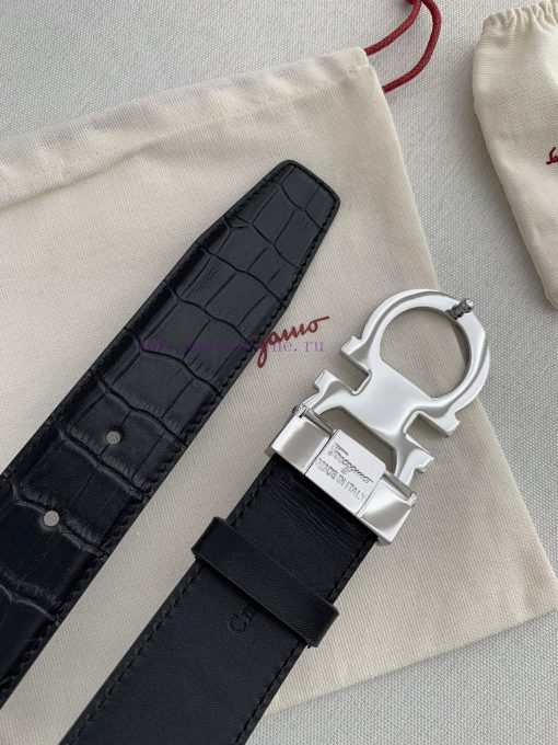 Ferragamo ️Hanging buckle, original new buckle head, photographed in real life, top layer co f73mgkhq - Image 9