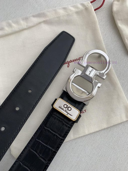 Ferragamo ️Hanging buckle, original new buckle head, photographed in real life, top layer co f73mgkhq - Image 10