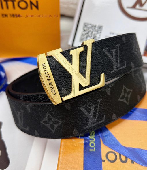 Belt LV Louis Vuitton Top Remakes-The belt is made of 100% imported original cowhide, ensuri ja04qb9t - Image 2