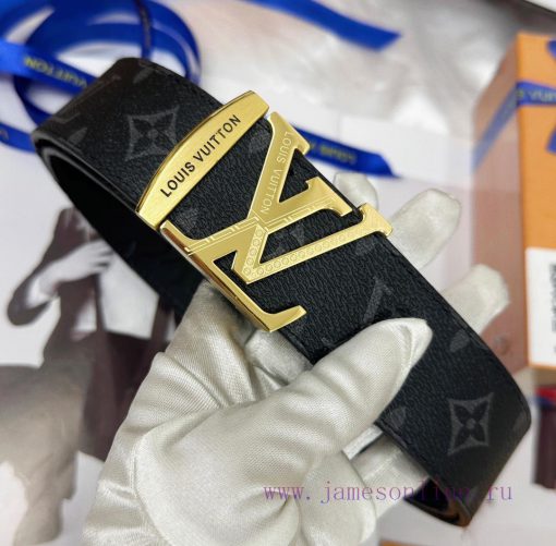 Belt LV Louis Vuitton Top Remakes-The belt is made of 100% imported original cowhide, ensuri ja04qb9t - Image 7