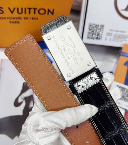 Belt LV Louis Vuitton Top Remakes-The belt is made of 100% imported original cowhide, ensuri 260lptv1 - Image 10