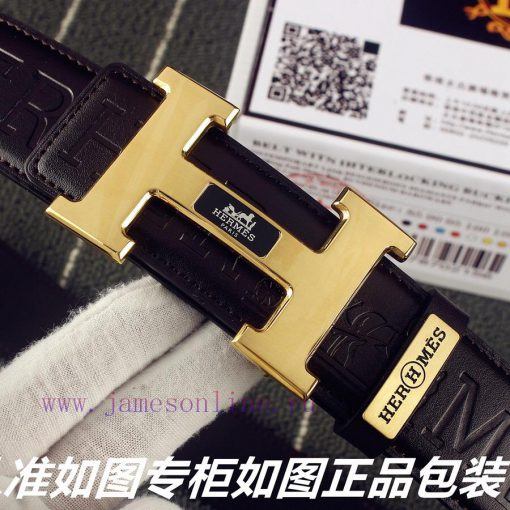 Hermes Her..mes️Identify and receive a punch as a giftMaterial: 100% head layer cowhide belt glv46run - Image 6
