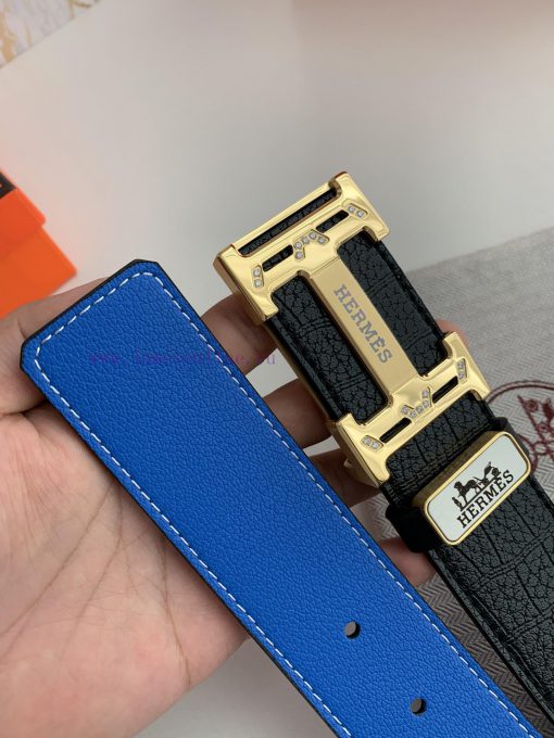 Hermes Hermes️Hanging buckle, classic H-studded pure steel buckle head, photographed in real a4miecv4 - Image 8