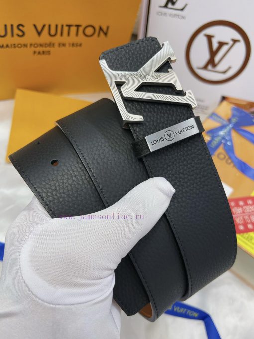 Belt LV Louis Vuitton's top tier replicaThe waistband is made of 100% cowhide, ensuring a ge cd9alzzc - Image 3