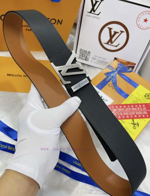 Belt LV Louis Vuitton's top tier replicaThe waistband is made of 100% cowhide, ensuring a ge cd9alzzc - Image 6