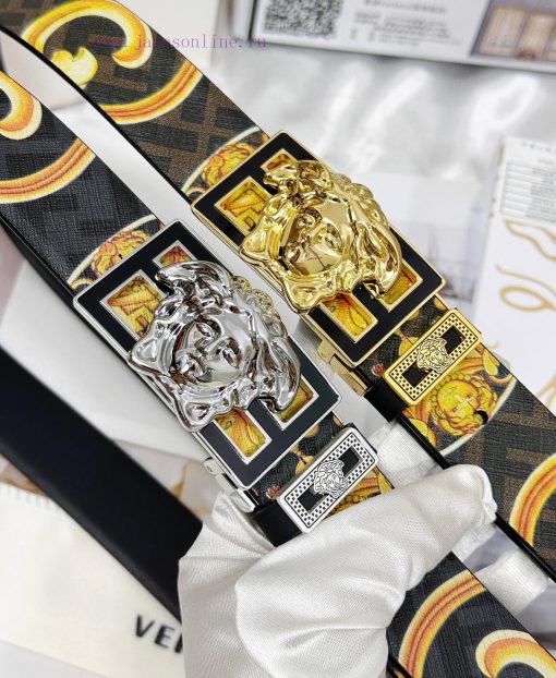 Belt Versace Versace Top RemakeThe waistband is made of 100% head layer cowhide, ensuring th k7gdb0rp - Image 10