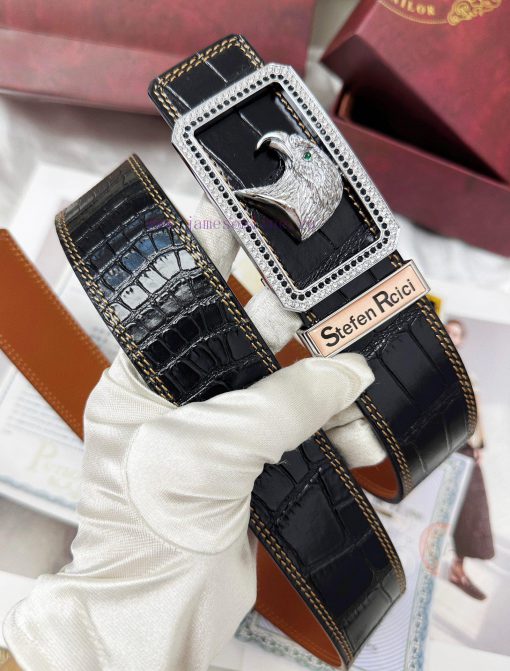 Belt Stefen Rcici Nitz ️Belt replica Private customized high-end supply versionImported orig 08js5352 - Image 4