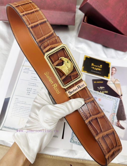 Belt Stefen Rcici Nitz ️Belt replica Private customized high-end supply versionImported orig m45k31tc - Image 7
