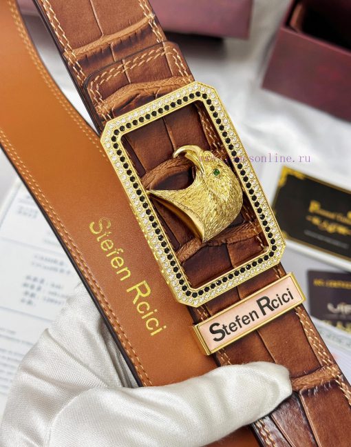 Belt Stefen Rcici Nitz ️Belt replica Private customized high-end supply versionImported orig m45k31tc - Image 9
