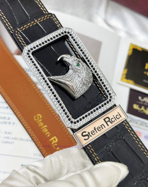 Belt Stefen Rcici Nitz ️Belt replica Private customized high-end supply versionImported orig 08js5352 - Image 9