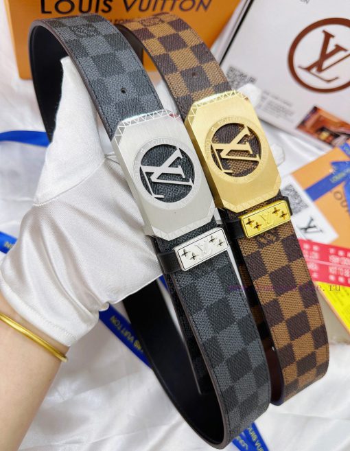 Belt LV Louis Vuitton's top tier replicaThe waistband is made of 100% cowhide, ensuring genu xp0px9n6 - Image 2