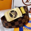 Belt LV Louis Vuitton's top tier replicaThe waistband is made of 100% cowhide, ensuring genu bb6idl1r