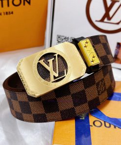 Belt LV Louis Vuitton's top tier replicaThe waistband is made of 100% cowhide, ensuring genu bb6idl1r