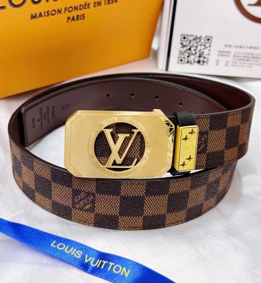 Belt LV Louis Vuitton's top tier replicaThe waistband is made of 100% cowhide, ensuring genu xp0px9n6 - Image 6