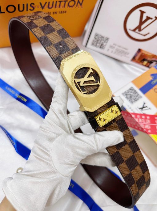 Belt LV Louis Vuitton's top tier replicaThe waistband is made of 100% cowhide, ensuring genu bb6idl1r - Image 7