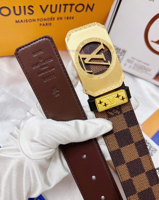 Belt LV Louis Vuitton's top tier replicaThe waistband is made of 100% cowhide, ensuring genu bb6idl1r - Image 9