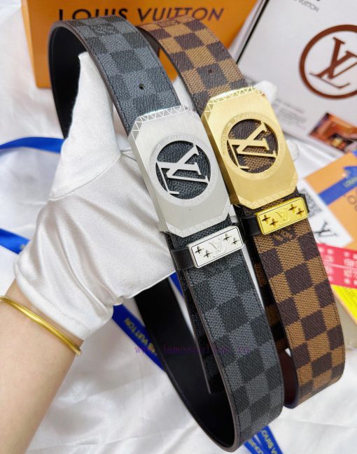 Belt LV Louis Vuitton's top tier replicaThe waistband is made of 100% cowhide, ensuring genu bb6idl1r - Image 10