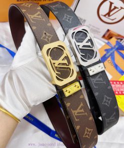 Belt LV Louis Vuitton's top tier replicaThe waistband is made of 100% cowhide, ensuring genu zvx8u9cg