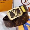 Belt LV Louis Vuitton's top tier replicaThe waistband is made of 100% cowhide, ensuring genu gv71rm9t