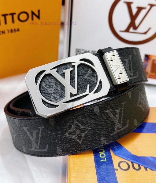 Belt LV Louis Vuitton's top tier replicaThe waistband is made of 100% cowhide, ensuring genu zvx8u9cg - Image 3