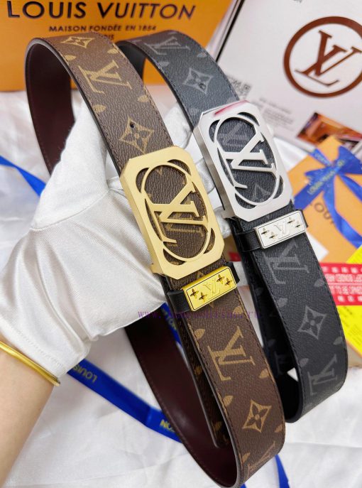 Belt LV Louis Vuitton's top tier replicaThe waistband is made of 100% cowhide, ensuring genu 4kin816x - Image 10