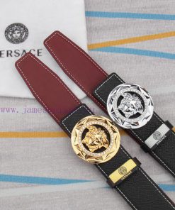 Belt belt Versace cowhide beltMen's belt material: 100% head layer cowhide belt, guaranteed ulo09egr