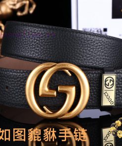 Belt Gucci GucciBelt recognition, complimentary punchThe material is 100% top layer cowhide, 9t2efdaq