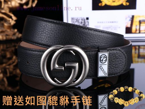 Belt Gucci GucciBelt recognition, complimentary punchThe material is 100% top layer cowhide, 6els5d8t - Image 2
