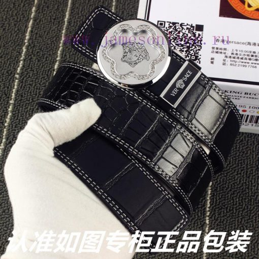 Versace Ver... sace ️ Crocodile patternIdentify and receive a punch as a giftThe material is mi2tyf9g - Image 2