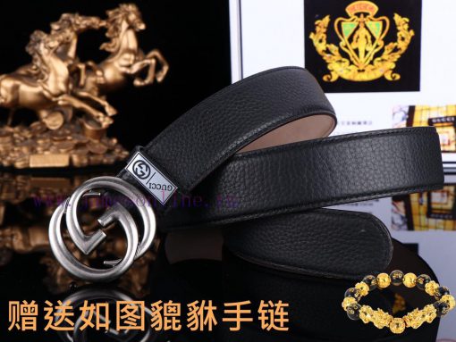 Belt Gucci GucciBelt recognition, complimentary punchThe material is 100% top layer cowhide, 6els5d8t - Image 3