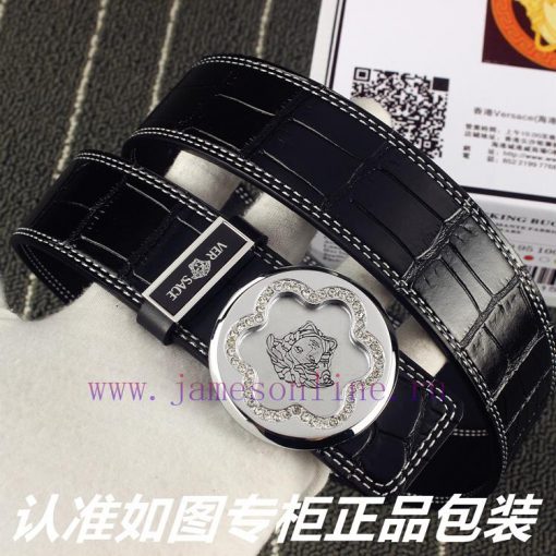 Versace Ver... sace ️ Crocodile patternIdentify and receive a punch as a giftThe material is mi2tyf9g - Image 5