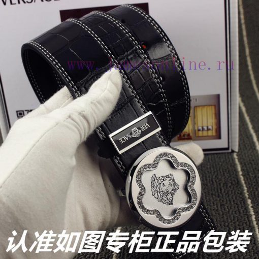 Versace Ver... sace ️ Crocodile patternIdentify and receive a punch as a giftThe material is mi2tyf9g - Image 7