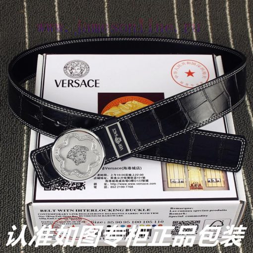 Versace Ver... sace ️ Crocodile patternIdentify and receive a punch as a giftThe material is mi2tyf9g - Image 8