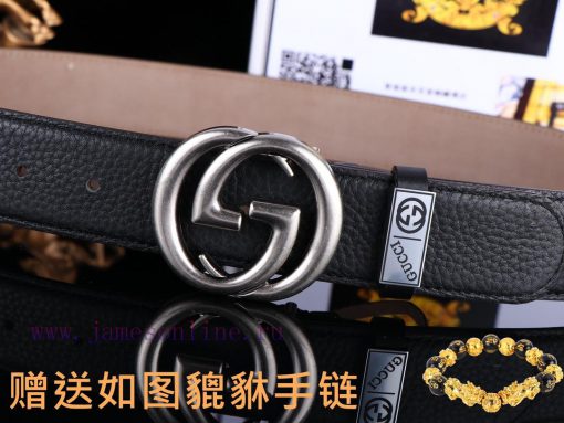 Belt Gucci GucciBelt recognition, complimentary punchThe material is 100% top layer cowhide, 6els5d8t - Image 9